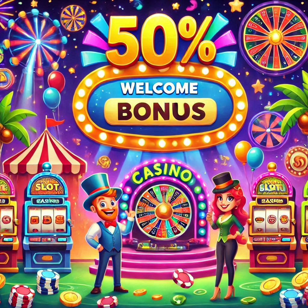 50% Welcome Bonus