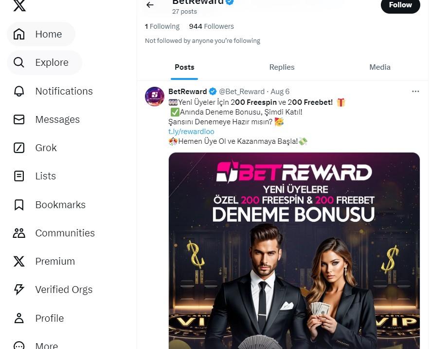 Betreward Bahis Oranlarının Dikkat Çeken Özellikleri